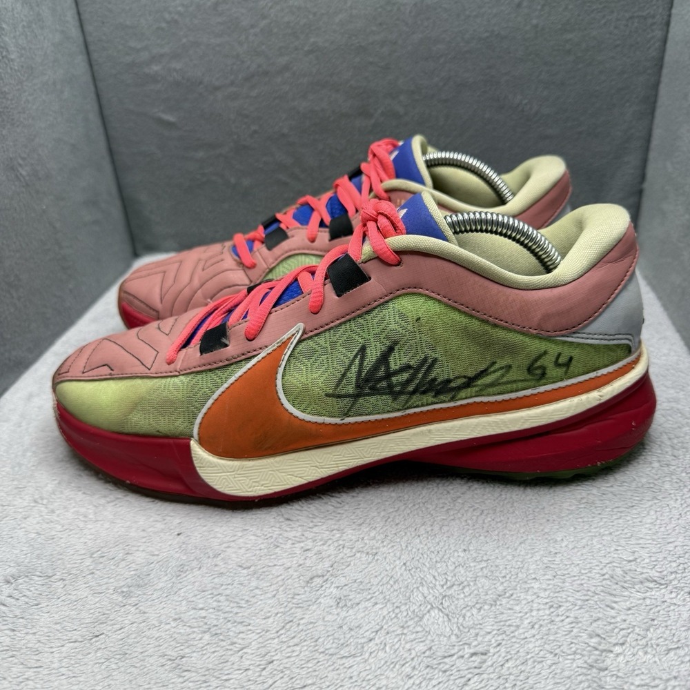 Nike Giannis Freak 5 By You Men's 9 Basketball Shoes HF0004-900 Custom
